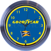 Goodyear Tires Neon Clock, 8GYYLW