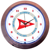 Mopar Arrow Neon Clock, 8MPARW