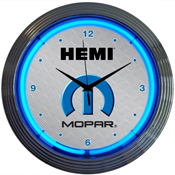 Mopar Hemi Neon Clock, 8MPHEM