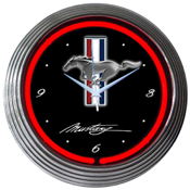 Ford Mustang Neon Clock 15