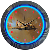 Spit Fire Neon Clock 15