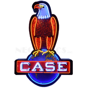 Case Eagle Neon Sign In Shaped Steel Can, 9CASEE