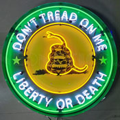 Don't Tread On Me Neon Sign In 36