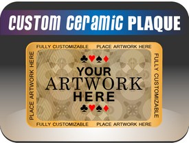 Custom Ceramic Plaque - Customizable, AGSF-RB01