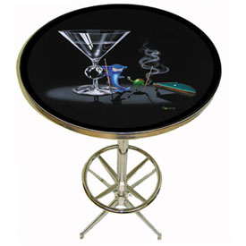 Michael Godard Pool Shark Pub Table, GODPT-02