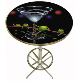Michael Godard Dirty Martini Pub Table, GODPT-05