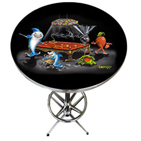 Michael Godard Pool Shark III Pub Table, GODPT-12