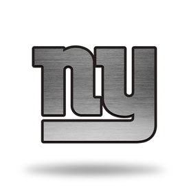 NFL New York Giants Antique Nickel Auto Emblem for Car/Truck/SUV By Rico Industries, AEM1401