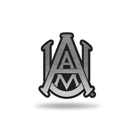 NCAA Alabama A&M Bulldogs Antique Nickel Auto Emblem for Car/Truck/SUV By Rico Industries, AEM150501