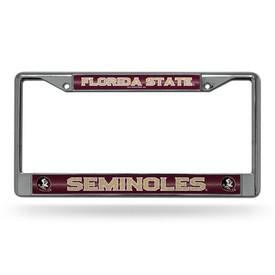 Florida State Bling Chrome Frame, FCGL100204