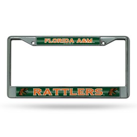 Florida A&M Bling Chrome Frame, FCGL101003