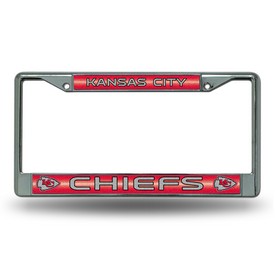 Chiefs Bling Chrome Frame, FCGL2701