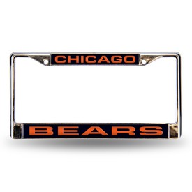 Bears Blue Laser Chrome Frame, FCL1201