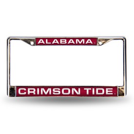 Alabama Red Laser Chrome Frame, FCL150101