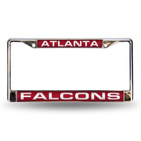 Falcons Red Laser Chrome Frame, FCL2001