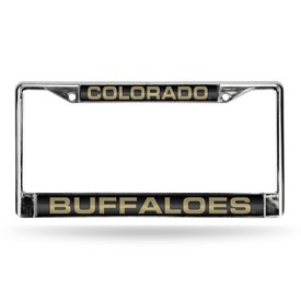 Colorado St. U. Black Laser Chrome Frame, FCL500101