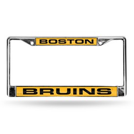 Bruins Laser Chrome Frame, FCL7302