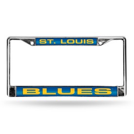 St Louis Blues Blue Laser Chrome Frame, FCL8602