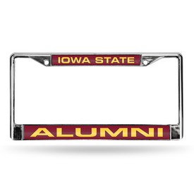 Iowa State Alumni Laser Chrome Frame, FCLA250210
