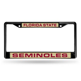 Florida State Black Laser Chrome Frame, FCLB100201