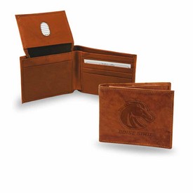 Boise State Embossed Leather Billfold, SBL490702