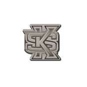 NCAA Kennesaw State Owls Antique Nickel Auto Emblem for Car/Truck/SUV By Rico Industries, AEM110801