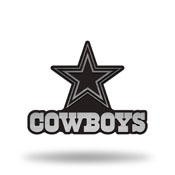 NFL Dallas Cowboys Antique Nickel Auto Emblem for Car/Truck/SUV By Rico Industries, AEM1801