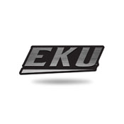 NCAA Eastern Kentucky Colonels Antique Nickel Auto Emblem for Car/Truck/SUV By Rico Industries, AEM190201