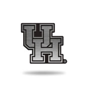 NCAA Houston Cougars Antique Nickel Auto Emblem for Car/Truck/SUV By Rico Industries, AEM261301