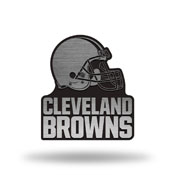 NFL Cleveland Browns Antique Nickel Auto Emblem for Car/Truck/SUV By Rico Industries, AEM2801