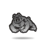 NCAA Fresno State Bulldogs Antique Nickel Auto Emblem for Car/Truck/SUV By Rico Industries, AEM290301