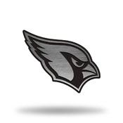 NFL Arizona Cardinals Antique Nickel Auto Emblem for Car/Truck/SUV By Rico Industries, AEM3601