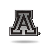 NCAA Arizona Wildcats Antique Nickel Auto Emblem for Car/Truck/SUV By Rico Industries, AEM460101