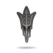NCAA Arizona State Sun Devils Antique Nickel Auto Emblem for Car/Truck/SUV By Rico Industries, AEM460201