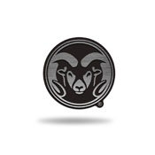 NCAA Colorado State Rams Antique Nickel Auto Emblem for Car/Truck/SUV By Rico Industries, AEM500201