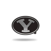 NCAA BYU Cougars Antique Nickel Auto Emblem for Car/Truck/SUV By Rico Industries, AEM510201