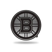 NHL Boston Bruins Antique Nickel Auto Emblem for Car/Truck/SUV By Rico Industries, AEM7301