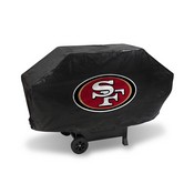 49Ers Deluxe Grill Cover (Black), BCB1902
