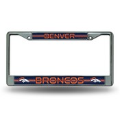 Broncos Bling Chrome Frame, FCGL1601