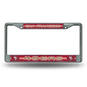 49ers Bling Chrome Frame, FCGL1901