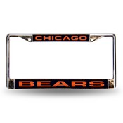 Bears Blue Laser Chrome Frame, FCL1201