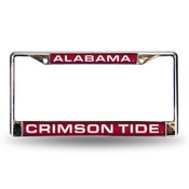 Alabama Red Laser Chrome Frame, FCL150101
