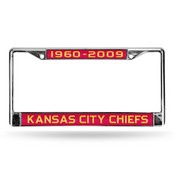 Chiefs 50Th Anniversary Laser Chrome Frm, FCL2730
