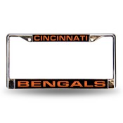 Bengals Blk Laser Chrome Frame, FCL3201