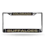 Colorado St. U. Black Laser Chrome Frame, FCL500101