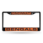 Cincinnati Bengals Black Laser Chrome Frame, FCLB3201