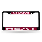 Miami Heat Black Laser Chrome Frame, FCLB77001