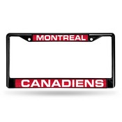 Montreal Canadiens Black Laser Chrome Frame, FCLB8201