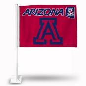 Arizona Car Flag Red Bkg, FG460103