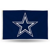 Dallas Cowboys Banner Flag Blue Background Star, FGB1804